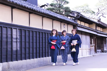 Alquila un kimono de Matsusaka-momen（Algodón Matsusaka）♪