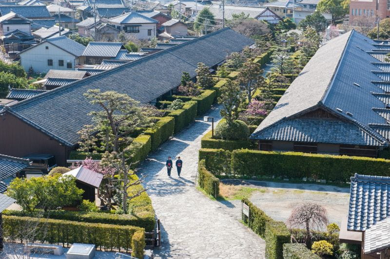 A townscape preserved by the descendants who Inherited It: Goshouban House