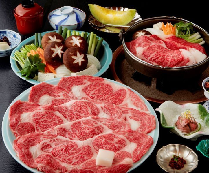 Famous "Wadakin" Sukiyaki restaurant as a representative of Matsusaka beef