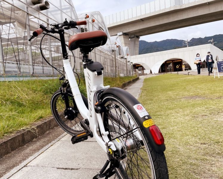 Loved exploring by electric assist bicycle
