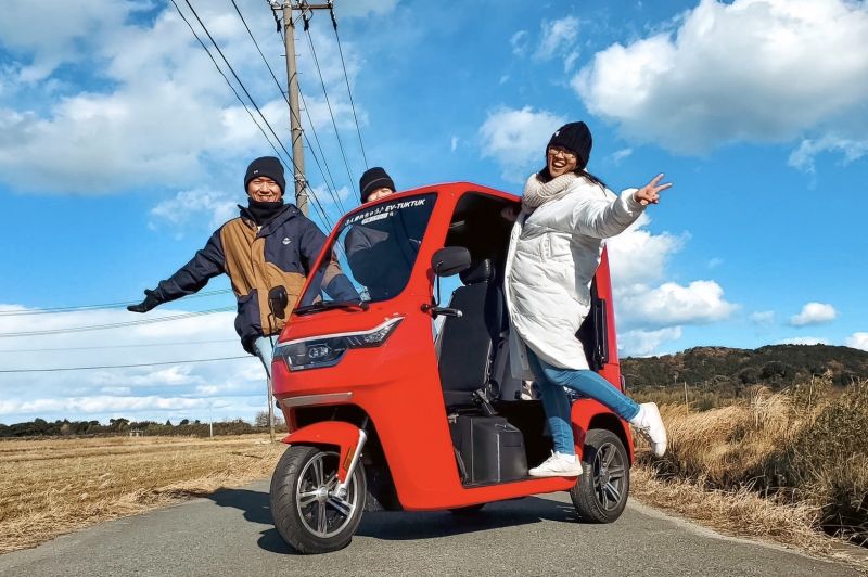 Family Fun Day Riding a New Way of Sightseeing in Futami,Ise City
