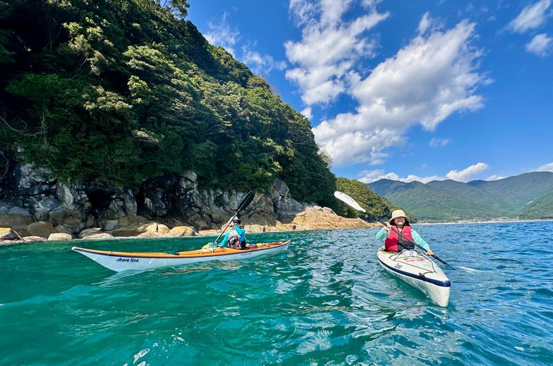 Kumano Kodo Sea Pilgrimage Experience: Mikisato Beach Sea-Kayaking Tour