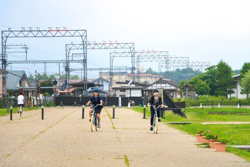 En bicicleta por la histórica ciudad de Mie : Meiwacho