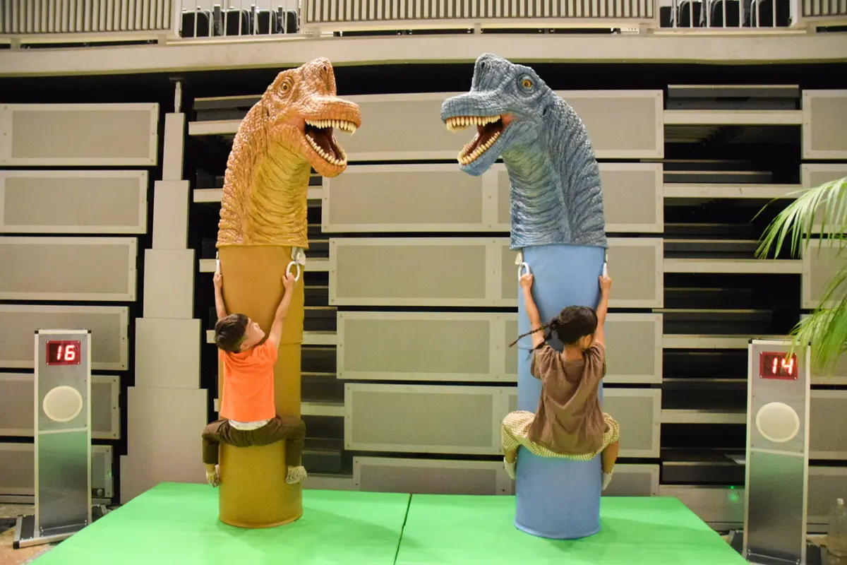 ブラキオサウルスにつかまろう！