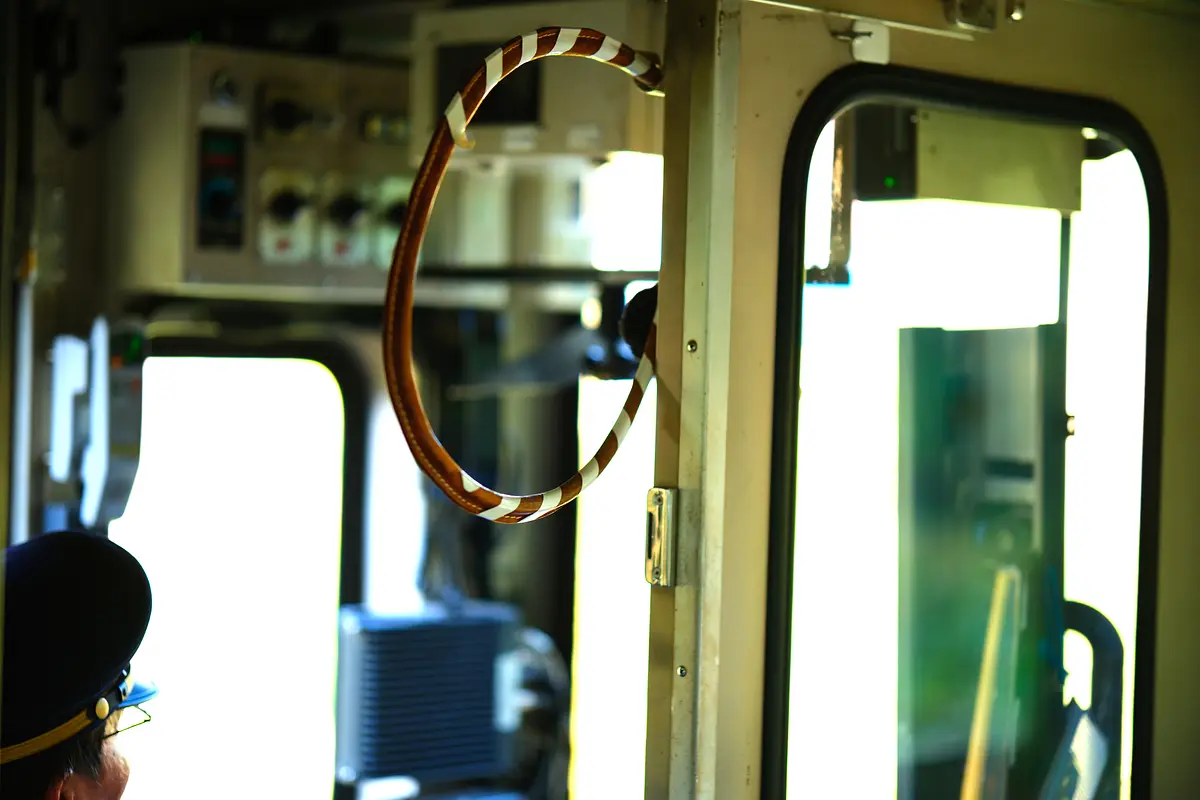 JR名松線 列車内でのタブレットキャリア