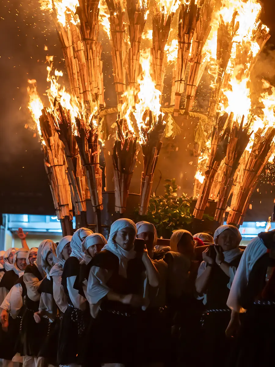 県下最大の炎の祭典