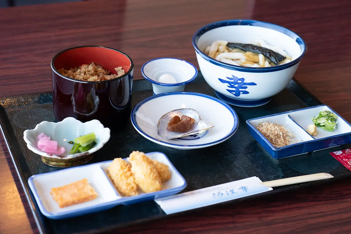 阿波幸の真珠定食