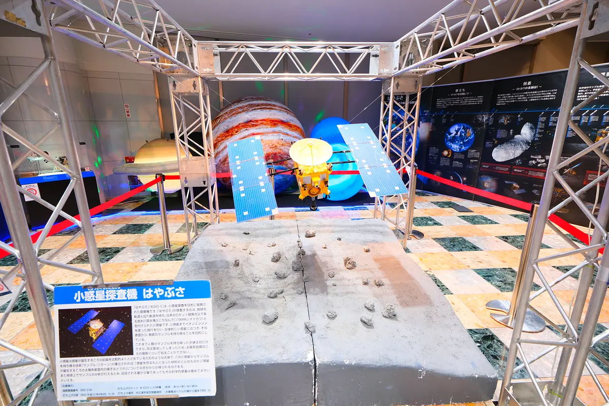 あそべる宇宙博、ジオラマ展示