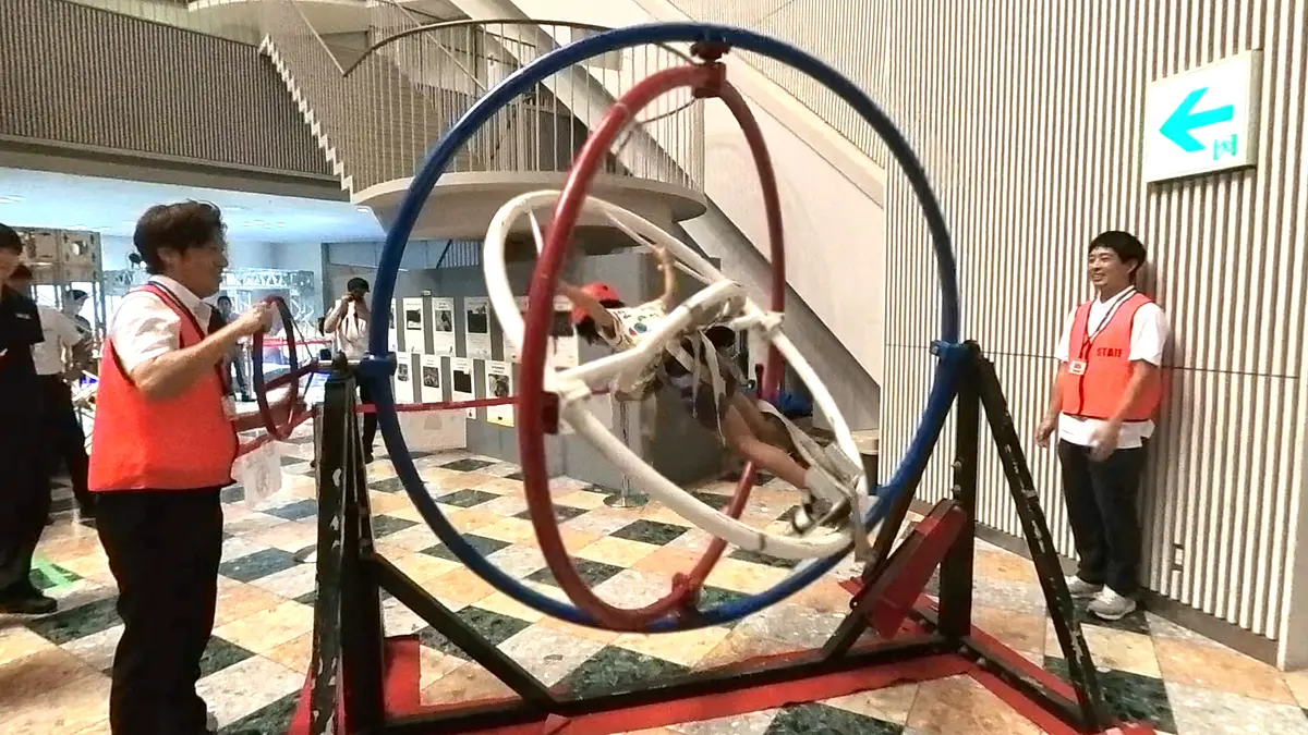 スペースジャイロ体験