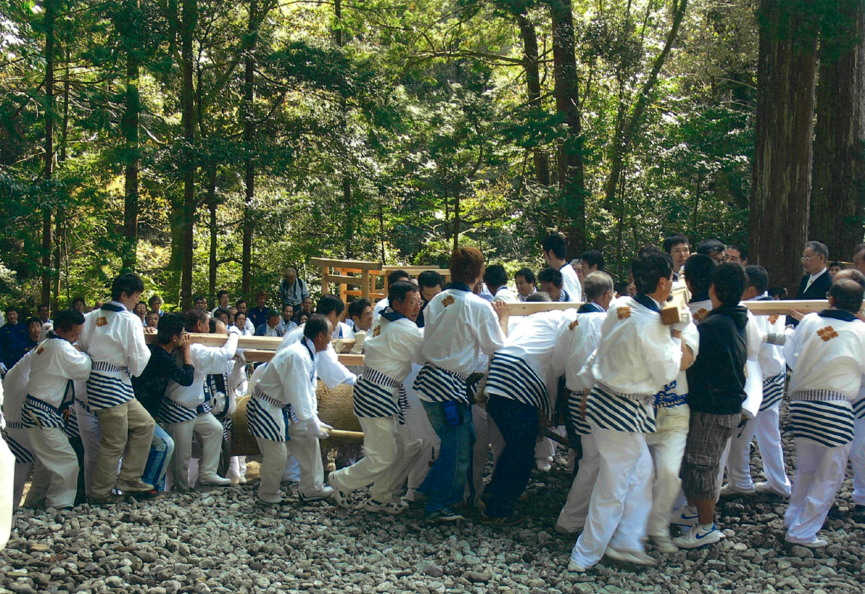 第63回神宮式年遷宮瀧原宮御木曳行事」特別神領民募集！ | イベント