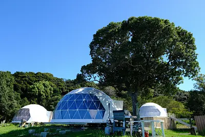 グランオーシャン伊勢志摩のグランピングドーム（3）