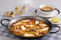 シン パエリャ伊勢志摩～伊勢まだいとうたせ海老のパエリャ～