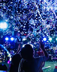 【ナイトバブルショー in 相差🌈🫧✨】