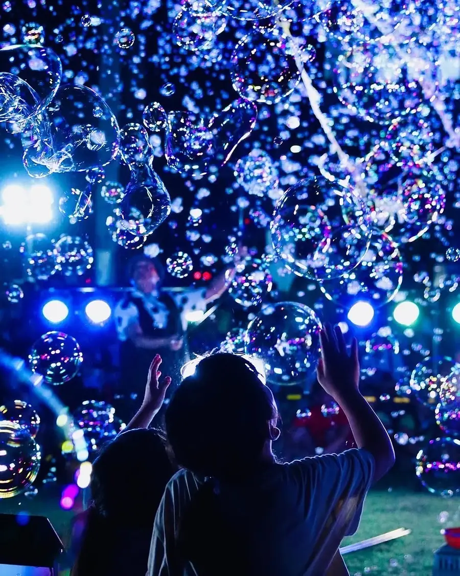 【ナイトバブルショー in 相差🌈🫧✨】