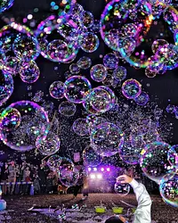 【ナイトバブルショー in 相差🌈🫧✨】