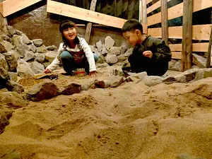 鉱山体験