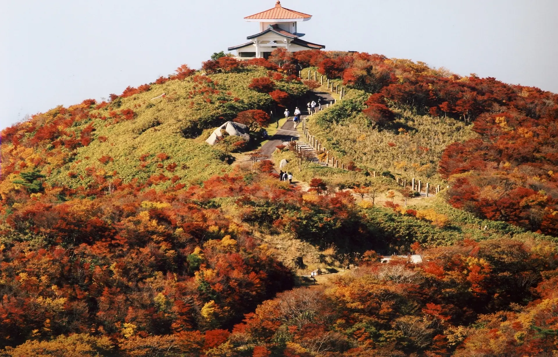御在所岳山上の紅葉