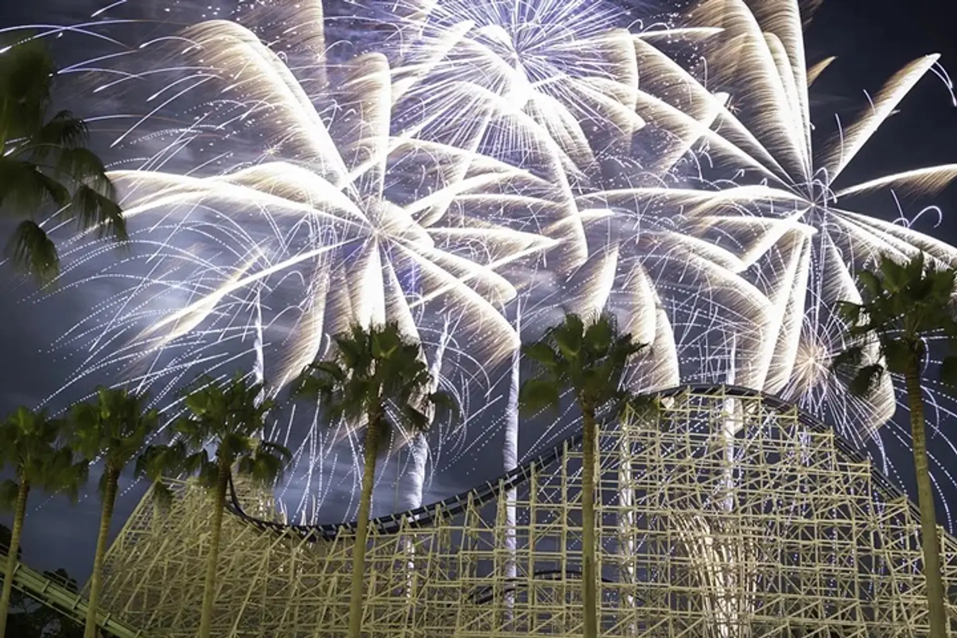 長島温泉 花火大競演 (桑名市)