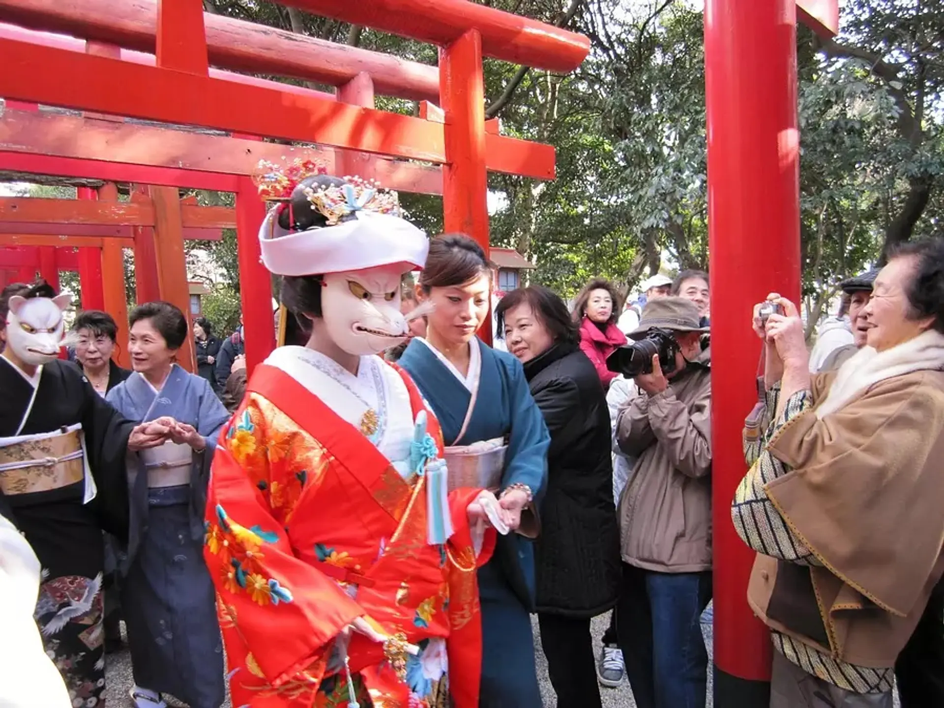 狐の嫁入り神事