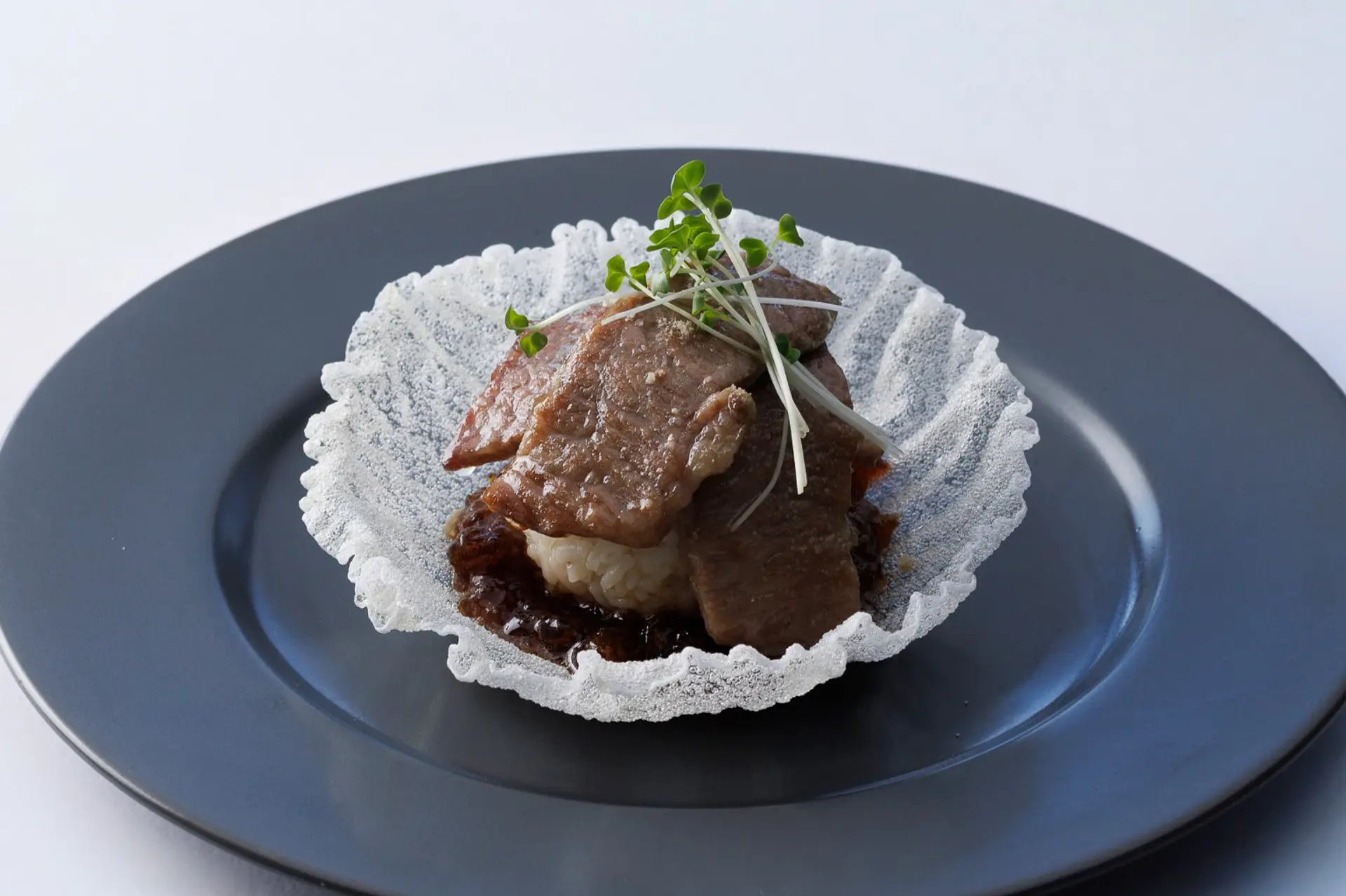 raf「特産松阪牛のカルビ丼」