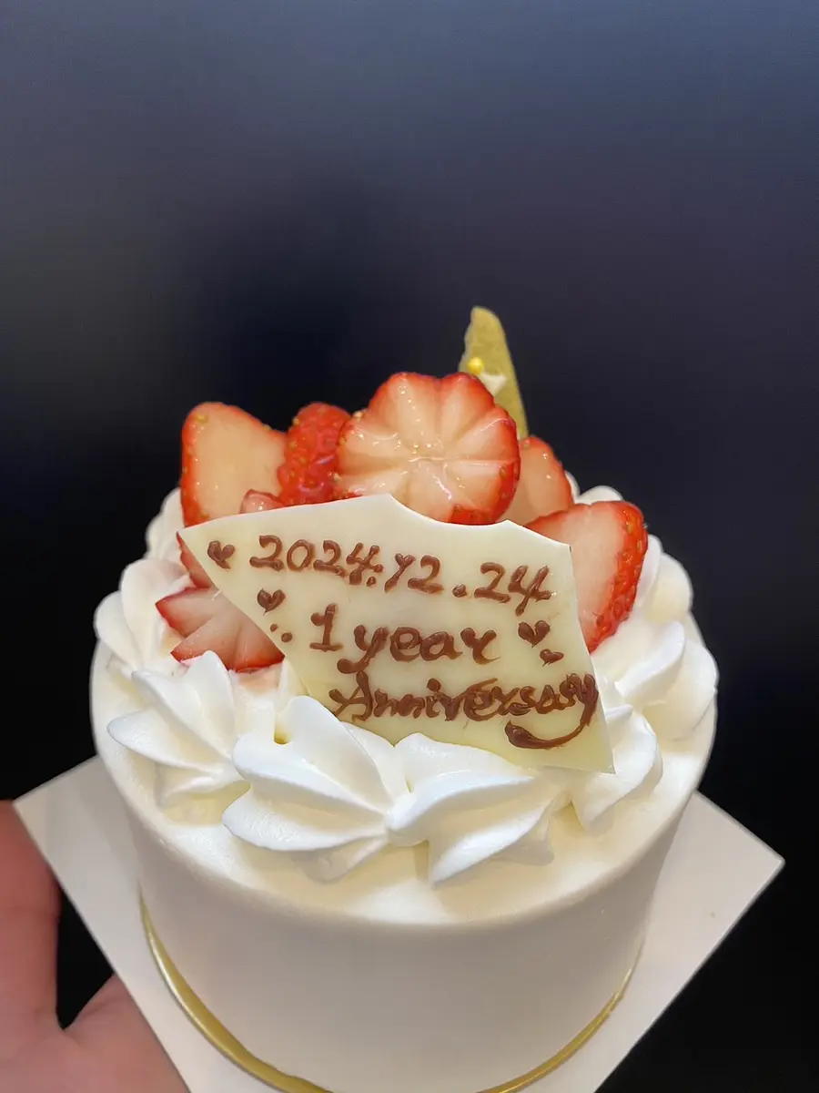 a bientot cake＆drink