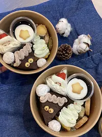 a bientot cake＆drink