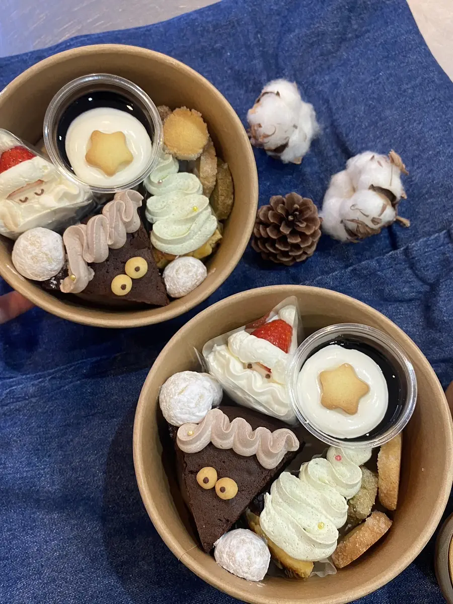 a bientot cake＆drink