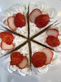 a bientot cake＆drink