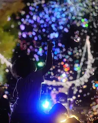 【ナイトバブルショー in 相差🌈🫧✨】