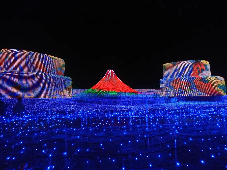 なばなの里 イルミネーションの奇跡の絶景で感動体験を！