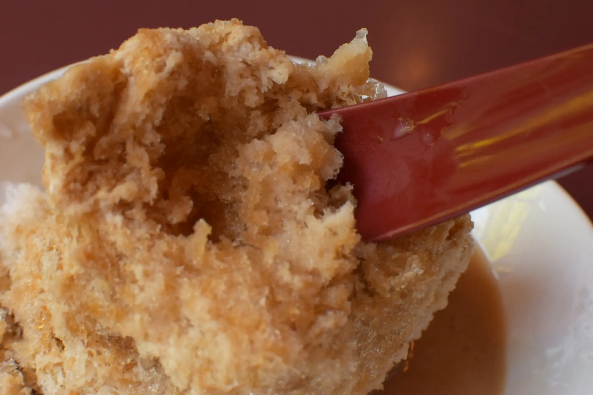 ミルクコーヒーかき氷