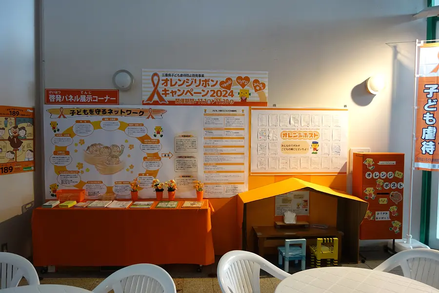 オレンジポスト・啓発パネル