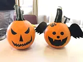 ハロウィンかぼちゃ装飾体験　