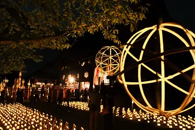 高田本山専修寺のライトアップ（13）