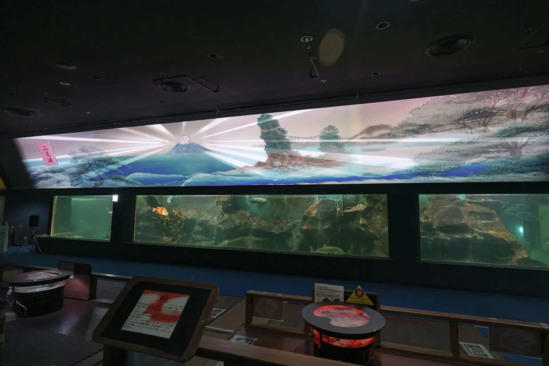 伊勢シーパラダイス「水族館×デジタルアート」