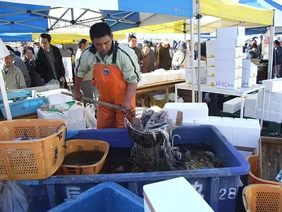 年末・きいながしま港市