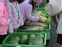 販売体験の様子