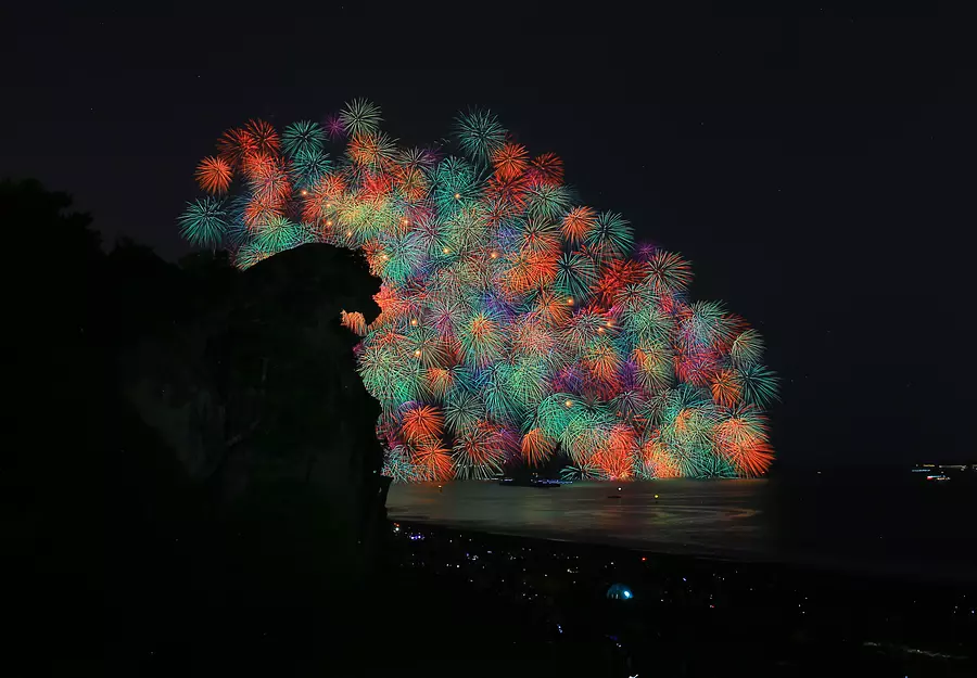 Respecto a la solicitud de donaciones para el Festival de Fuegos Artificiales de Kumano