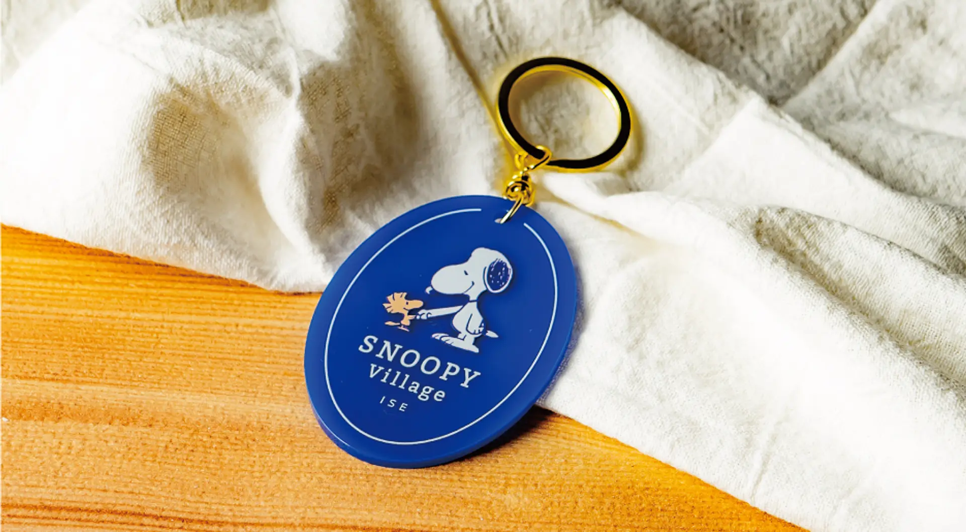 伊勢店オリジナルデザインのノベルティキーホルダー