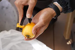 いなべの干し柿づくり体験