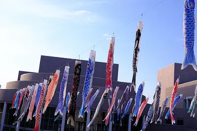 三重県総合文化センターのこいのぼり（4）