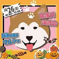 保護犬譲渡会とNikuquマルシェ