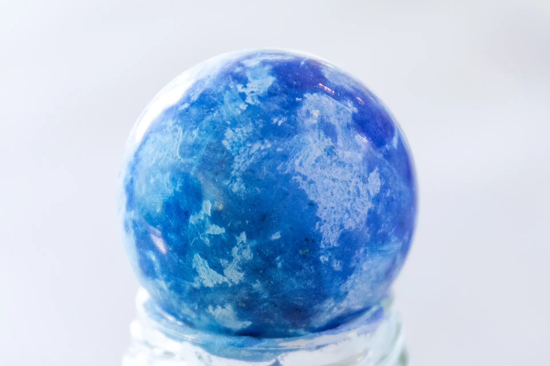 光る泥だんご完成.2