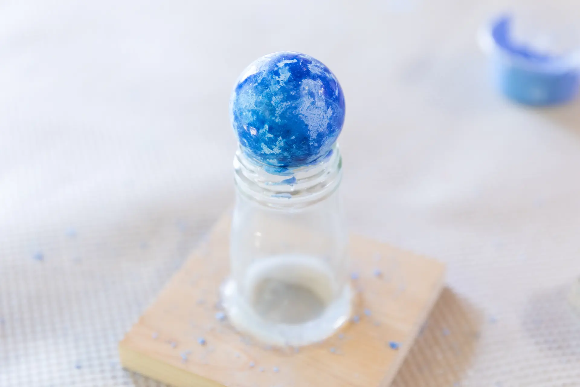 光る泥だんご完成.1