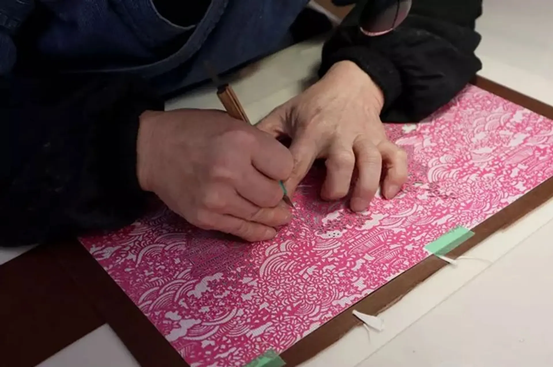 伊勢型紙　伊勢型紙おおすぎ