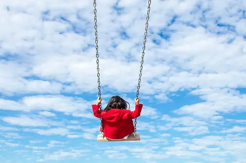 Spectacular swing at Nankai Observation Plaza