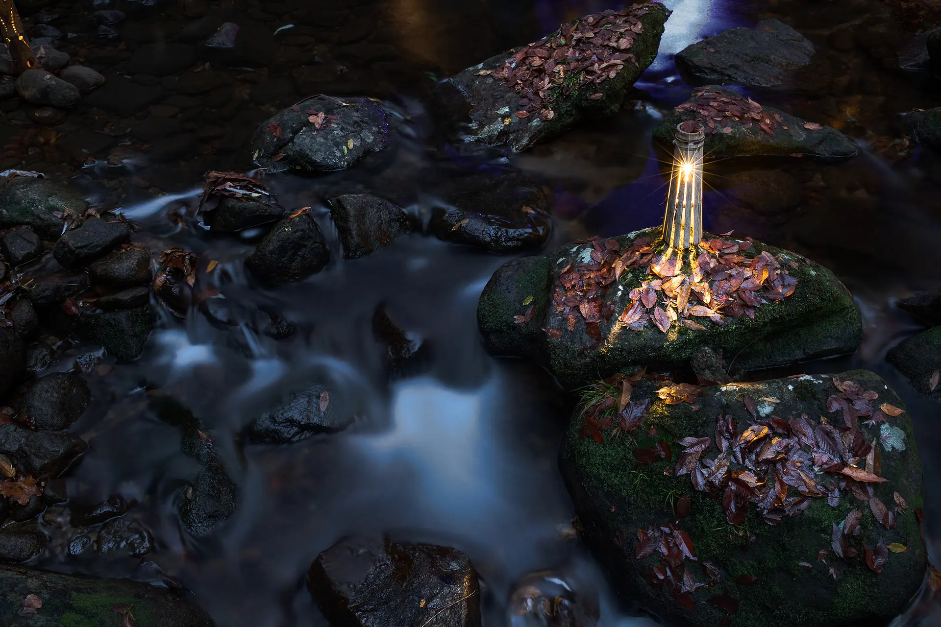 赤目四十八滝　幽玄の竹あかり014