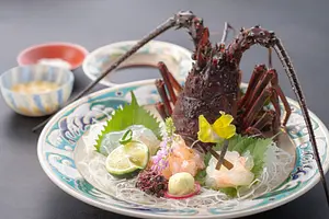 期間限定　和食「浜木綿」　伊勢海老づくし会席