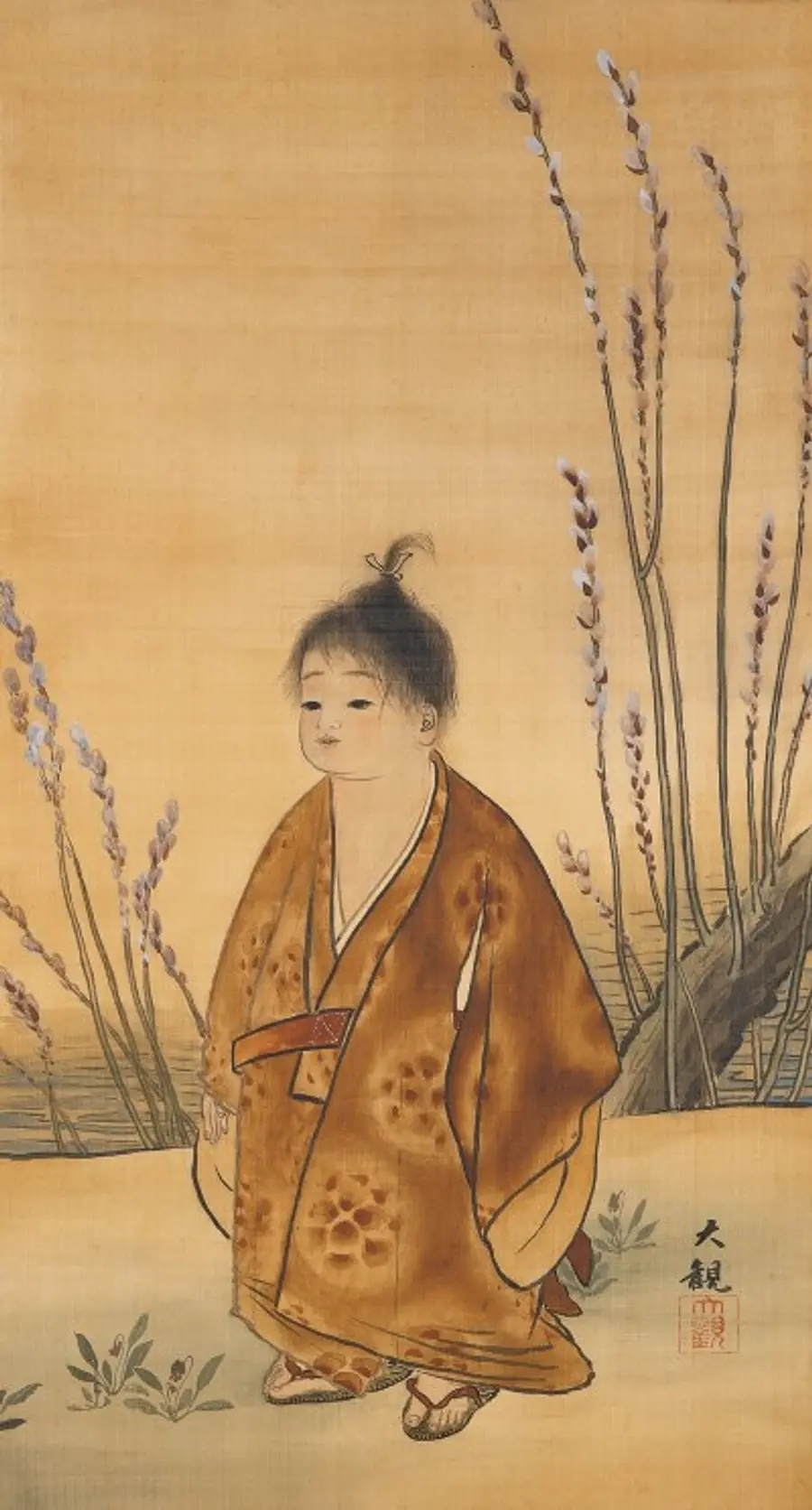 横山大観《無我》1897年　水野美術館蔵　※前期展示 