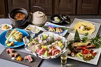 会席料理2025夏（写真はイメージです、食材の仕入れ状況により変わる場合がございます） 　